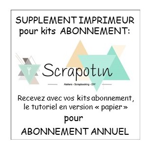Supplment abonnement annuel  - Tuto imprimeur